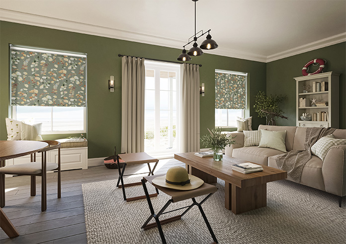 Eucalyptus, Moss Green - Roller Blind - Image 7